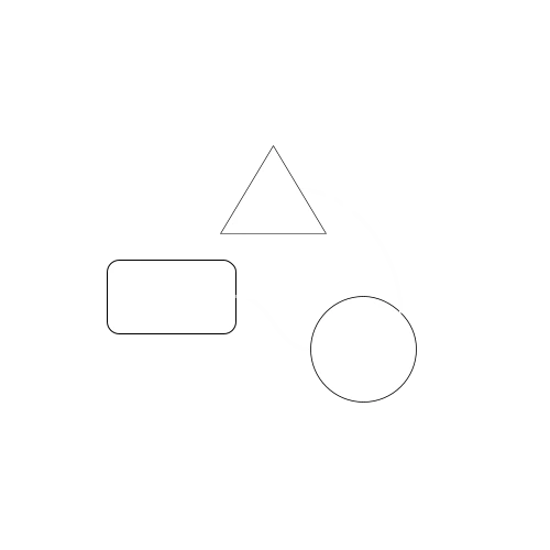 Abstract icon for processes
